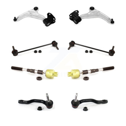 Front Control Arm & Ball Joint Tie Rod End Link Kit (8Pc) For 15-16 Ford Edge To 12 23 14 KTR-104459