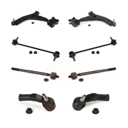 Front Control Arm And Ball Joint Tie Rod End Bar Link Kit (8Pc) For Volvo C30 S40 C70 V50 KTR-104472