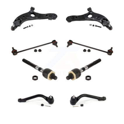 Front Control Arm & Ball Joint Tie Rod End Link Kit (8Pc) For Hyundai Santa Fe Sport Kia KTR-104474