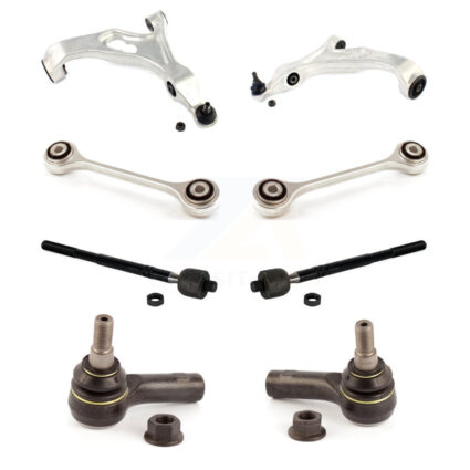 Front Control Arm & Ball Joint Tie Rod End Link Kit (8Pc) For Volkswagen Touareg Audi Q7 KTR-104476