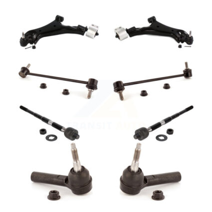 Front Control Arm Ball Joint Tie Rod End Link Kit (8Pc) For Chevrolet Equinox GMC Terrain KTR-104478