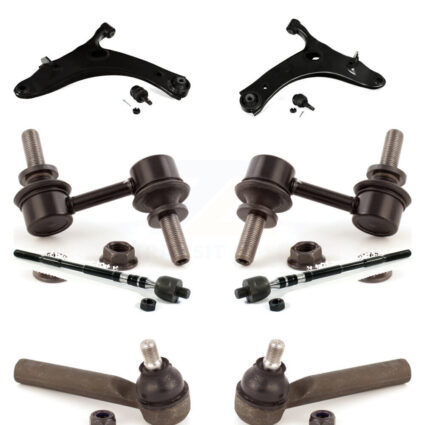 Front Control Arm Ball Joint Assembly Tie Rod End Link Kit (8Pc) For Subaru XV Crosstrek KTR-104484