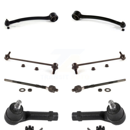 Front Control Arm And Ball Joint Tie Rod End Bar Link Kit (8Pc) For Hyundai Genesis Coupe KTR-104485