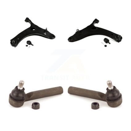 Front Suspension Control Arm Assembly And Tie Rod End Kit For Subaru XV Crosstrek KTR-104493