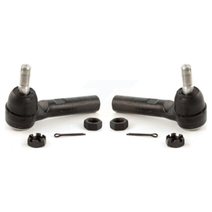 Front Outer Tie Rod End Pair For GMC Chevrolet Sierra 2500 HD Silverado Savana Express H2 KTR-104608