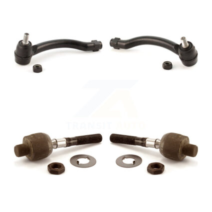 Front Outer & Inner Steering Tie Rod End Kit For 2004-2008 Acura TL KTR-104964