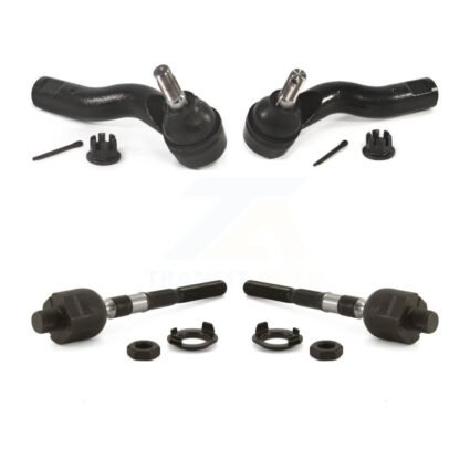 Front Outer & Inner Steering Tie Rod End Kit For Ford Fusion Lincoln MKZ KTR-104966