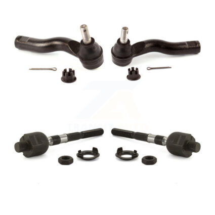 Front Outer & Inner Tie Rod End Kit For Ford Fusion Mazda 6 Lincoln MKZ Zephyr Mercury KTR-104967