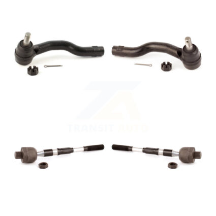 Front Outer & Inner Tie Rod End Kit For Nissan TITAN Armada INFINITI QX80 QX56 Pathfinder KTR-104985