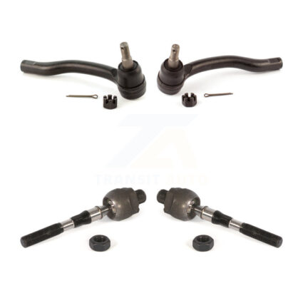 Front Outer & Inner Steering Tie Rod End Kit For INFINITI G37 G35 KTR-104989