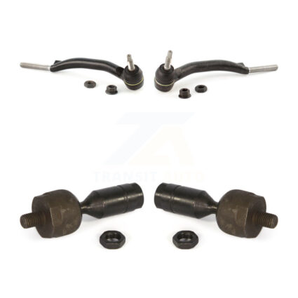 Front Outer & Inner Steering Tie Rod End Kit For 2004-2009 Cadillac SRX KTR-104993