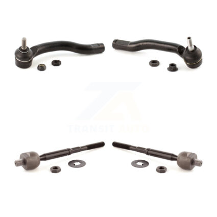 Front Outer & Inner Steering Tie Rod End Kit For Nissan Versa Cube KTR-104994