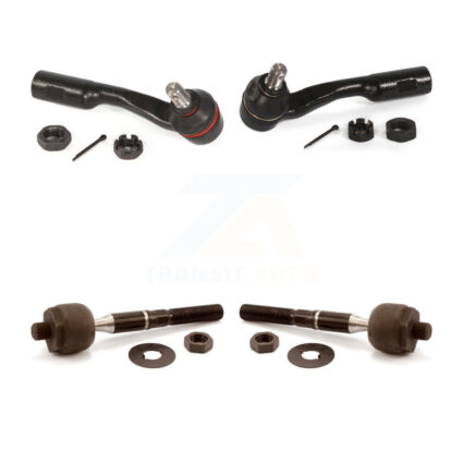 Front Outer & Inner Steering Tie Rod End Kit For Toyota Tundra Sequoia KTR-104999