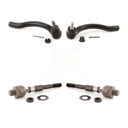 Front Outer & Inner Steering Tie Rod End Kit For 2006-2011 Honda Civic Acura CSX KTR-105011