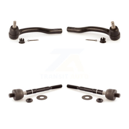 Front Outer & Inner Steering Tie Rod End Kit For 2007-2013 Acura MDX KTR-105019