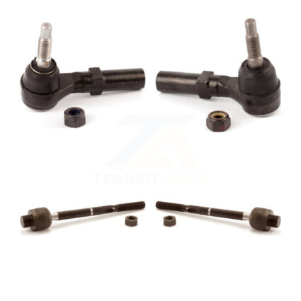 Front Outer & Inner Steering Tie Rod End Kit For Dodge Dakota Durango 4WD KTR-105020