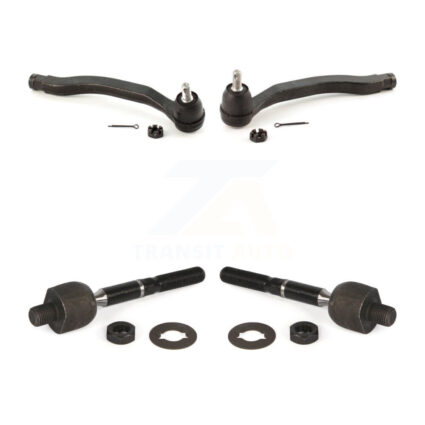Front Outer & Inner Steering Tie Rod End Kit For Honda Accord Acura TL CL KTR-105023