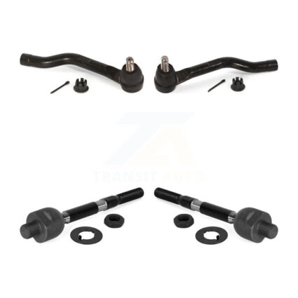 Front Outer & Inner Steering Tie Rod End Kit For Honda Accord Acura TLX KTR-105024
