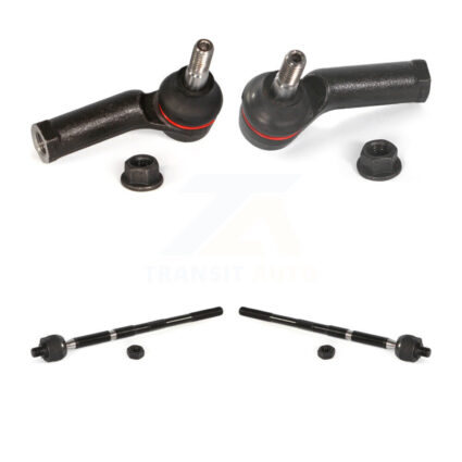 Front Outer & Inner Steering Tie Rod End Kit For Ford Fiesta KTR-105040