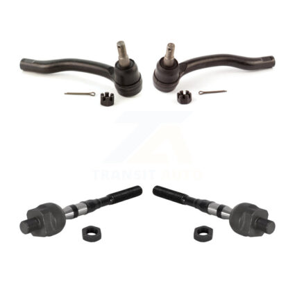 Front Outer & Inner Steering Tie Rod End Kit For INFINITI Q50 G37 QX50 EX35 Q60 EX37 KTR-105041