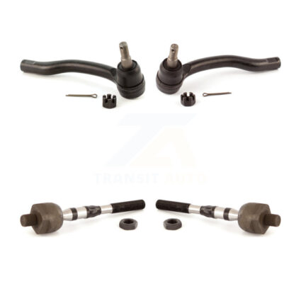 Front Outer & Inner Steering Tie Rod End Kit For 2006-2010 INFINITI M35 M45 KTR-105042