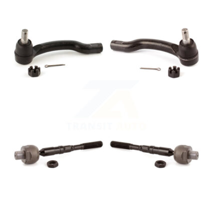Front Outer & Inner Tie Rod End Kit For Nissan Frontier Pathfinder Xterra Suzuki Equator KTR-105044