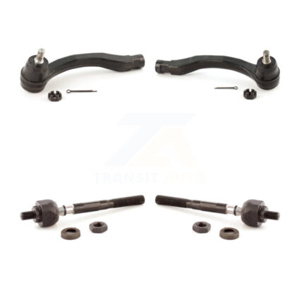 Front Outer & Inner Steering Tie Rod End Kit For Honda Civic Acura EL del Sol Integra KTR-105047