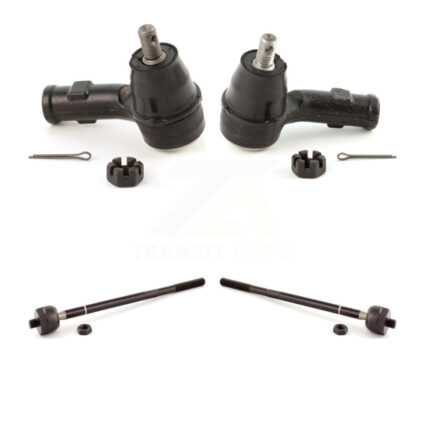 Front Outer & Inner Tie Rod End Kit For 2009-2011 Ford Focus Without Fixed Ratio Steering KTR-105056