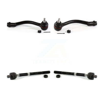 Front Outer & Inner Steering Tie Rod End Kit For Kia Forte Forte5 Koup KTR-105057