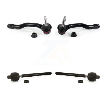 Front Outer & Inner Tie Rod End Kit For Ford Edge Fusion Lincoln Nautilus MKX MKZ Police KTR-105060