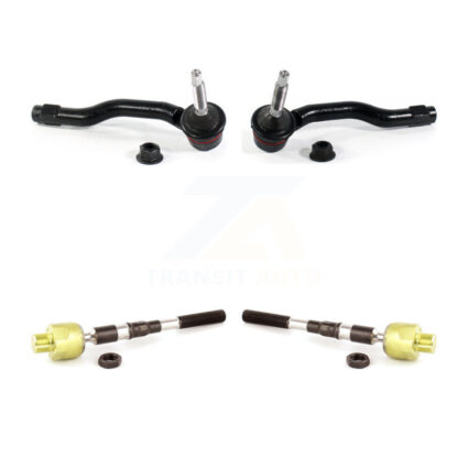 Front Outer & Inner Steering Tie Rod End Kit For 2015-2016 Ford Edge To 12 23 14 KTR-105061