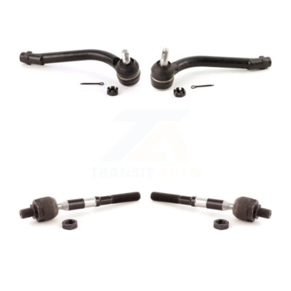 Front Outer & Inner Steering Tie Rod End Kit For Hyundai Santa Fe Kia Sorento KTR-105077