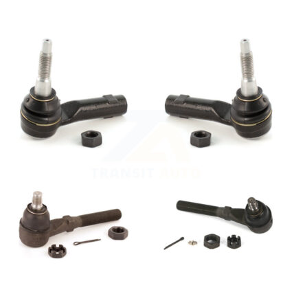 Front Outer & Inner Tie Rod End Kit For 2004 Ford F-150 4WD 11th Digit Of Vin Is C KTR-105093