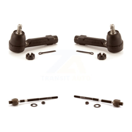 Front Outer & Inner Steering Tie Rod End Kit For 2007-2008 Honda Fit KTR-105094