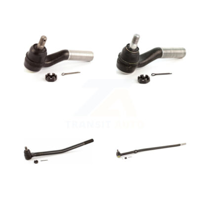Front Outer & Inner Steering Tie Rod End Kit For Ford E-350 Super Duty E-250 E-450 E-150 KTR-105096