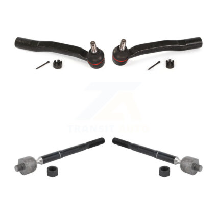 Front Outer & Inner Steering Tie Rod End Kit For 2011-2020 Toyota Sienna KTR-105129