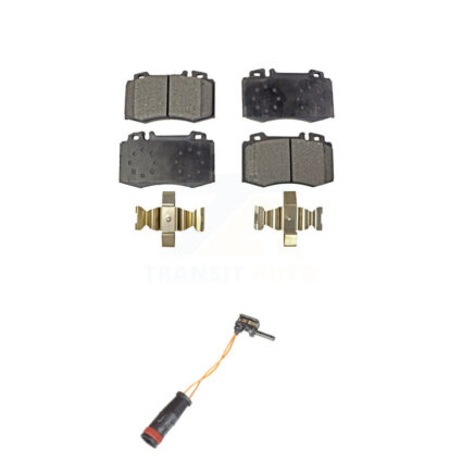 Front Ceramic Brake Pad Wear Sensor Kit For Mercedes-Benz E350 C230 SL500 SLK350 S430 C32 KTW-100011