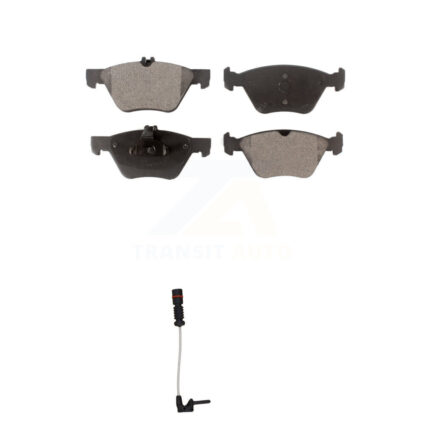 Front Ceramic Brake Pads Wear Sensor Kit For Mercedes-Benz E320 Chrysler Crossfire CLK320 KTW-100019