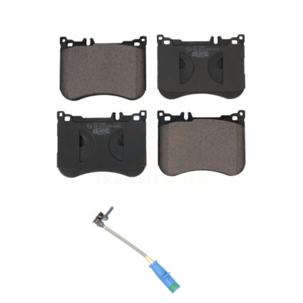 Front Ceramic Brake Pads & Wear Sensor Kit For Mercedes-Benz S550 S560 E53 AMG CLS53 S450 KTW-100034