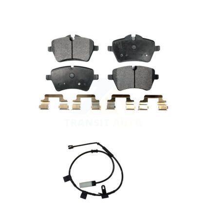 Front Ceramic Brake Pad & Wear Sensor Kit For Mini Cooper With 294mm Diameter Rotor KTW-100107