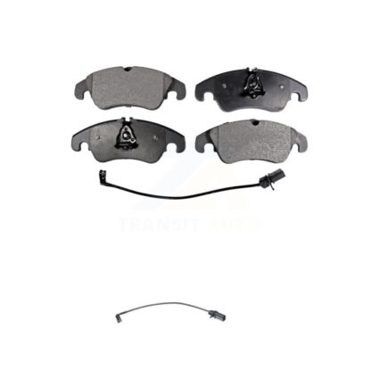 Front Ceramic Brake Pads Extra Wear Sensor Kit For Audi Q5 A4 Quattro A5 S4 S5 allroad A6 KTW-100120