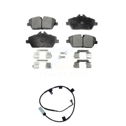 Front Ceramic Brake Pad & Wear Sensor Kit For Mini Cooper With 280mm Diameter Rotor KTW-100196