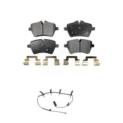 Front Ceramic Brake Pad & Wear Sensor Kit For Mini Cooper With 294mm Diameter Rotor KTW-100199