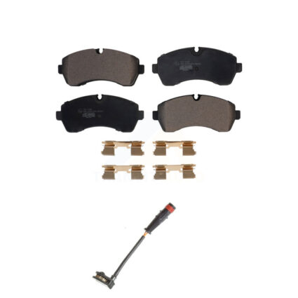 Front Ceramic Brake Pads Wear Sensor Kit For Mercedes-Benz Sprinter 2500 3500 4500 3500XD KTW-100224