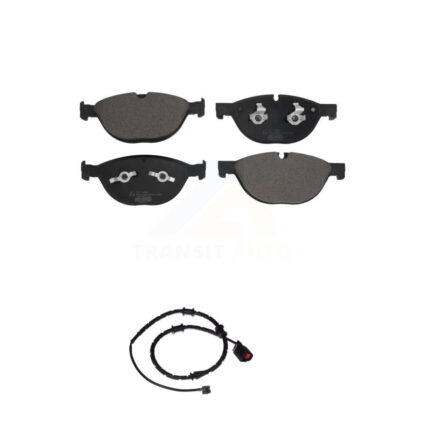 Front Ceramic Brake Pad Wear Sensor Kit For 2019 Jaguar XJ AWD with 5.0L Disc rear brakes KTW-100225