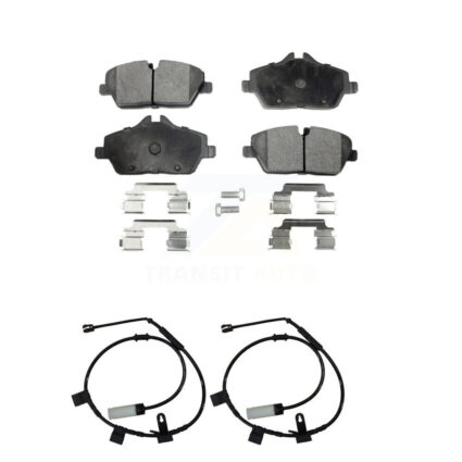 Front Ceramic Brake Pad & Wear Sensor Kit For Mini Cooper With 280mm Diameter Rotor KTW-100867
