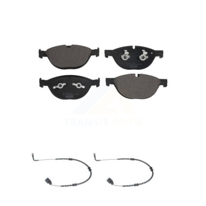 Front Ceramic Brake Pads Wear Sensor Kit For Jaguar XF XJ XKR XFR F-Type XJR XJR575 XFR-S KTW-100885