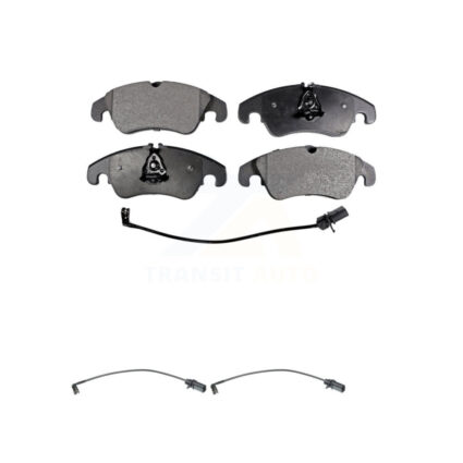Front Ceramic Brake Pads Extra Wear Sensor Kit For Audi Q5 A4 Quattro A5 S4 S5 allroad A6 KTW-100900