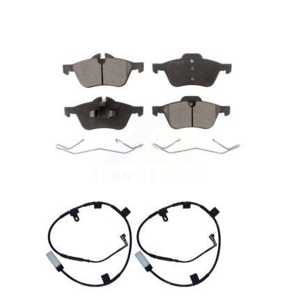 Front Ceramic Brake Pad & Wear Sensor Kit For Mini Cooper With 276mm Diameter Rotor KTW-100991
