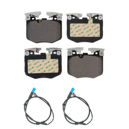 Front Ceramic Disc Brake Pad And Wear Sensor Kit For BMW X3 X4 With Blue Painted Calipers KTW-101021
